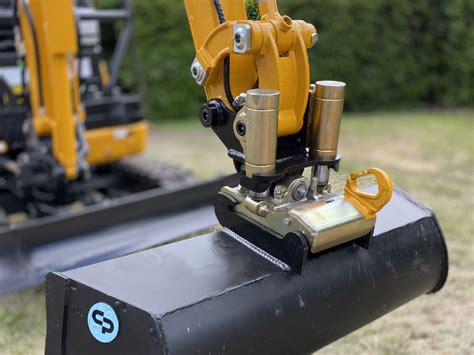 quick hitch for mini digger|mini excavator quick attach system.